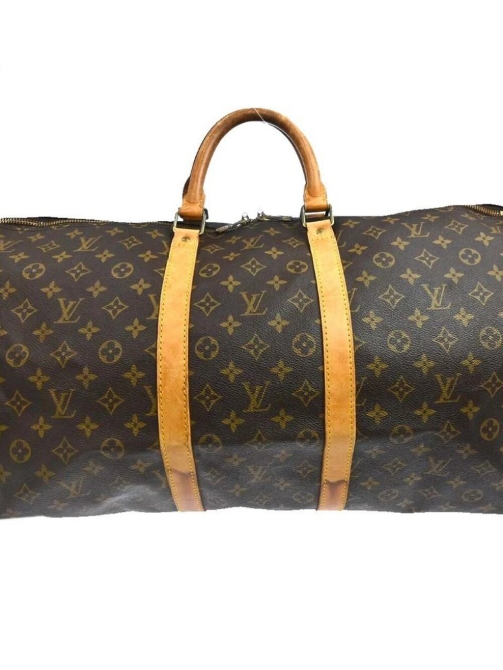 LOUIS VUITTON KEEPALL 55 TRAVEL HANDBAG MONOGRAM